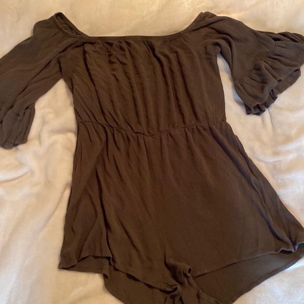 Large Green Shein Romper